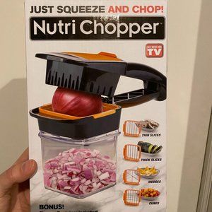 NEW Nutri Chopper Storage Container Included